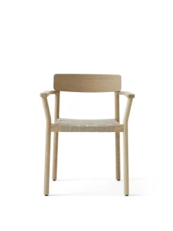 Betty TK9 Spisebordsstol, sortlakeret eg fra &Tradition