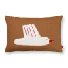 Bird quiltet pude fra Ferm Living