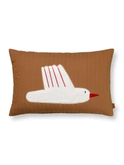 Bird quiltet pude fra Ferm Living