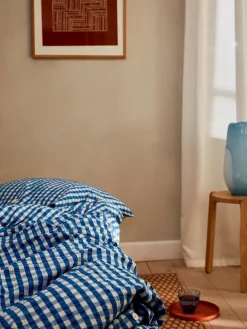 Bæk & Bølge Sengetøj, grå/birk fra Juna