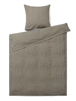 Bæk & Bølge Sengetøj, mørk blå fra Juna