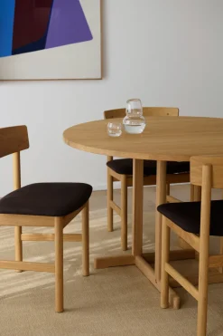 BM80 Shaker spisebord, rundt af Børge Mogensen