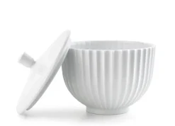 Bonbonniere i porcelæn fra Lyngby Porcelæn