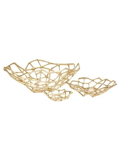 Bone Bowl Extra Large Brass fra Tom Dixon