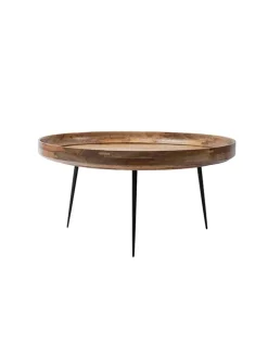 Bowl table coffee waste grey fra Mater