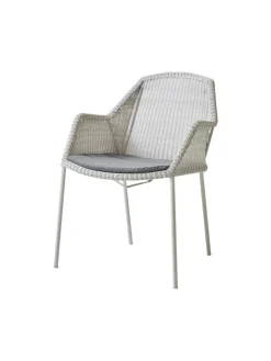 Breeze Havestol m. Armlæn, stabelbar fra Cane-line