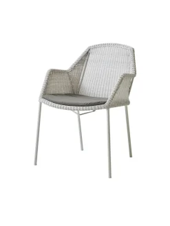 Breeze Havestol m. Armlæn, stabelbar fra Cane-line