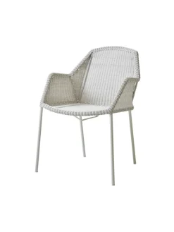 Breeze Havestol m. Armlæn, stabelbar fra Cane-line