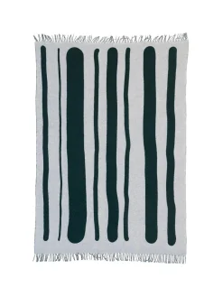 Brush Plaid, green/porcelain fra raawii