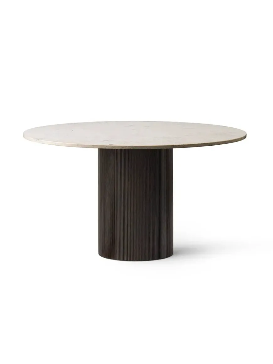 Cabin bord Ø130, grå marmor fra Vipp