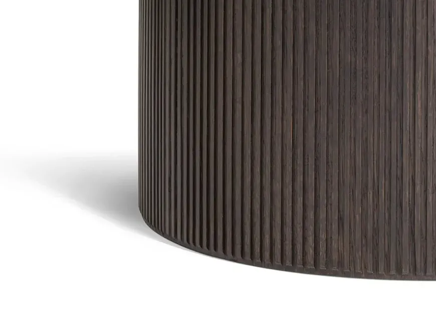 Cabin bord Ø130, grå marmor fra Vipp