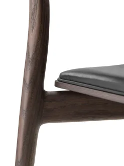 Cabin Stol med lædersæde fra Vipp