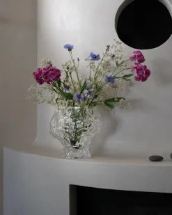 Canyon Vase Medium, clear fra Hein studio