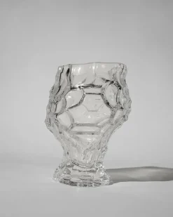 Canyon Vase Medium, clear fra Hein studio