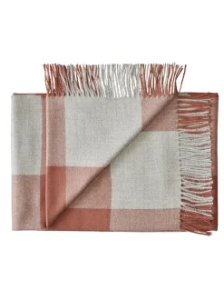 Caracas Plaid, marina fra Silkeborg Uldspinderi