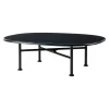 Carmel Coffee Table, midnight black i 87,5 x 70 cm fra Gubi
