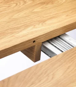 C69E Spisebord inkl. 2 tillægsplader fra FDB Møbler