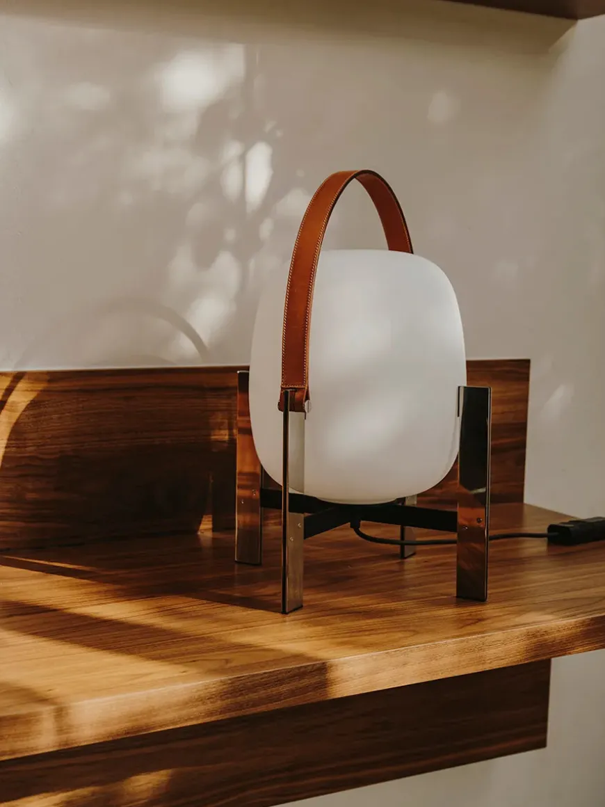 Cesta Metal Lampe fra Santa and Cole