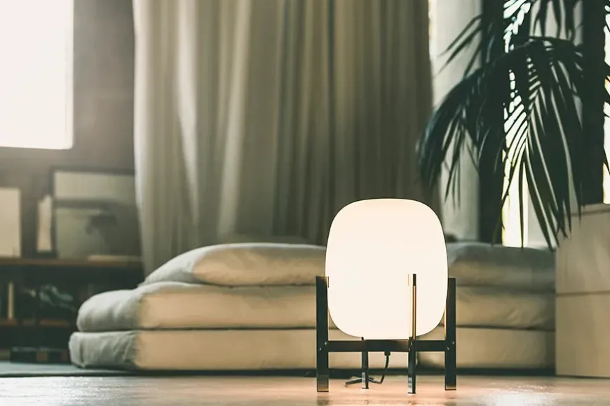 Cesta Metal Lampe fra Santa and Cole