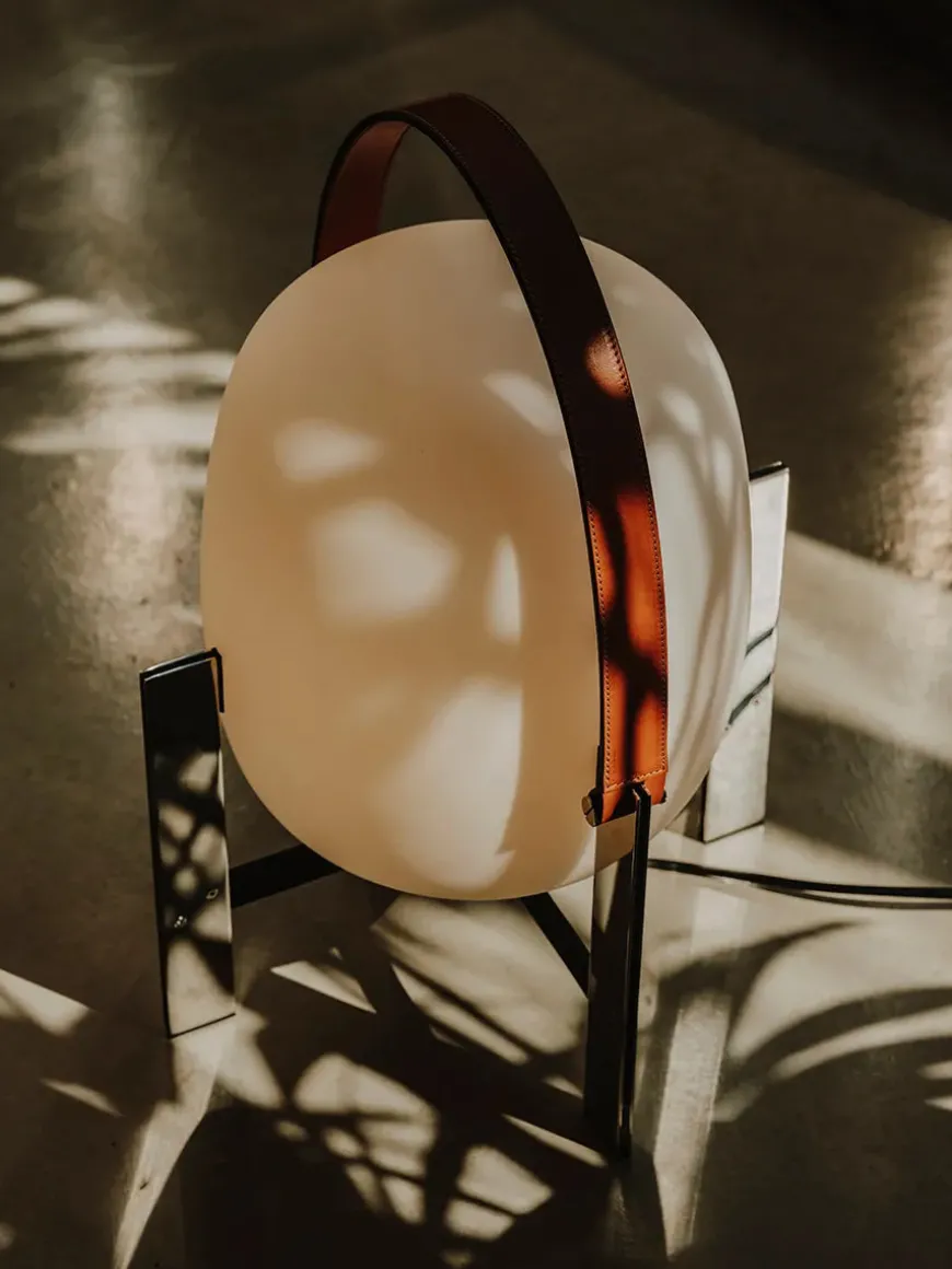 Cesta Metal Lampe fra Santa and Cole