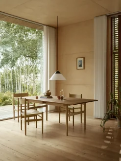 CH327 spisebord, 190 cm eg olie af Hans J. Wegner