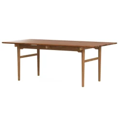 CH327 Spisebord Teak Mix, 190 cm fra Carl Hansen & Søn