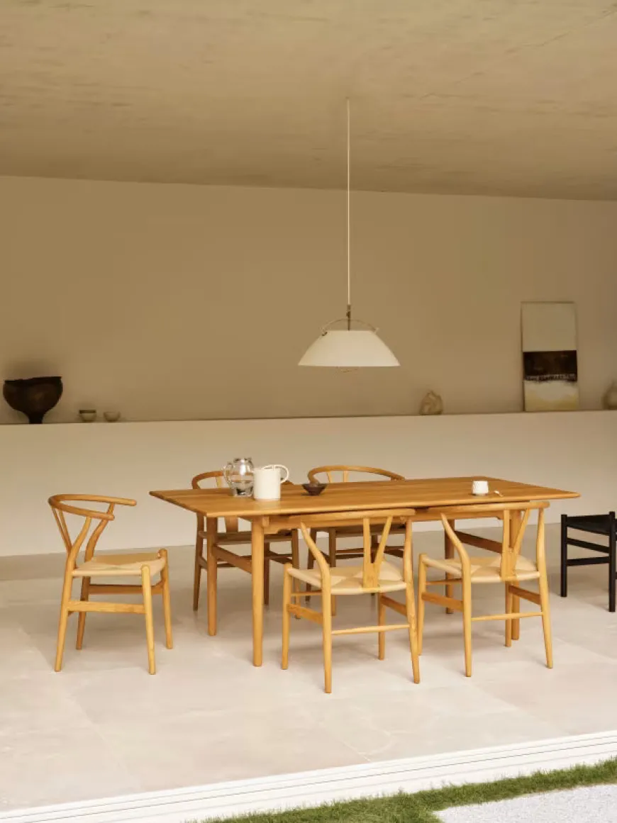 CH327 Spisebord Teak Mix, 190 cm fra Carl Hansen & Søn