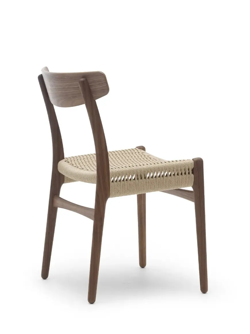 CH23 Spisestol, eg hvidolie af Hans J. Wegner