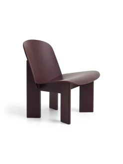 Chisel Lounge Chair u/polstring fra Hay