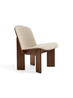 Chisel Lounge Chair u/polstring fra Hay