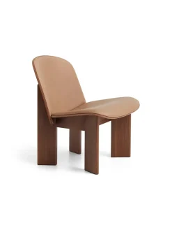 Chisel Lounge Chair u/polstring fra Hay
