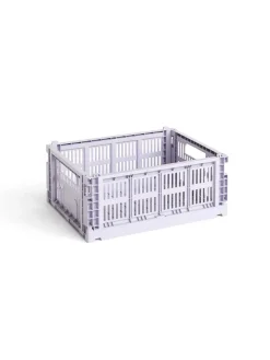 Colour Crate Medium, Dusty blue fra Hay
