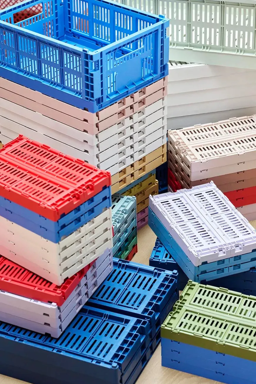 Colour Crate Medium, Sage green fra Hay