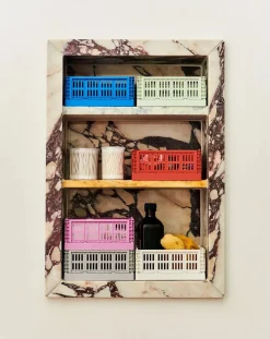 Colour Crate Mini 2 Stk., blush fra Hay