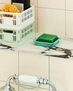 Colour Crate Mini 2 Stk., dark mint fra Hay