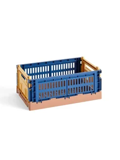 Colour crate S. mix dark blue fra Hay