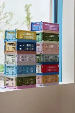 Colour crate S, mix golden yellow fra Hay