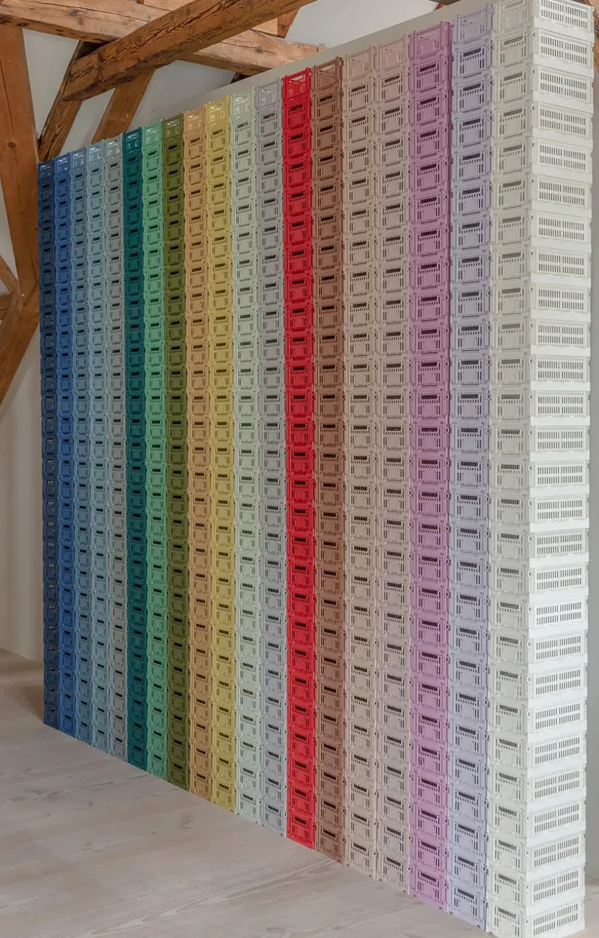 Colour crate S, off white fra Hay