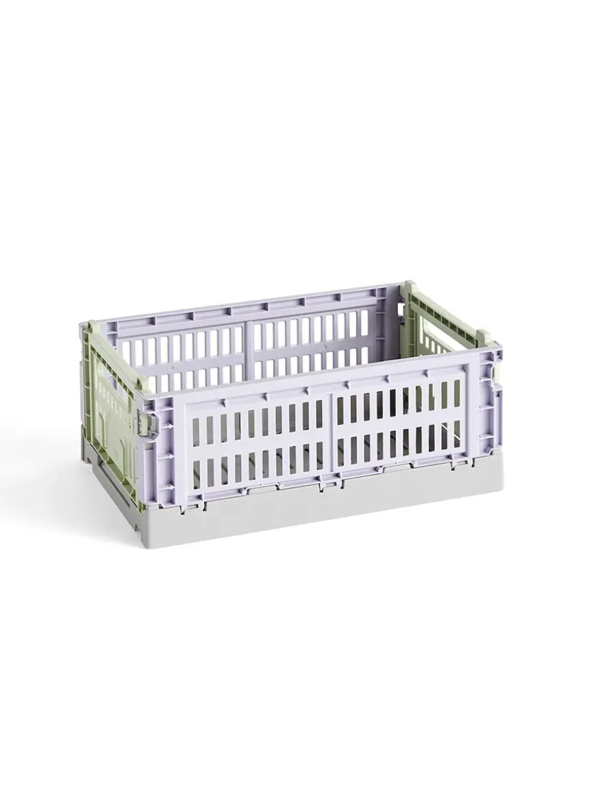 Colour crate S, off white fra Hay