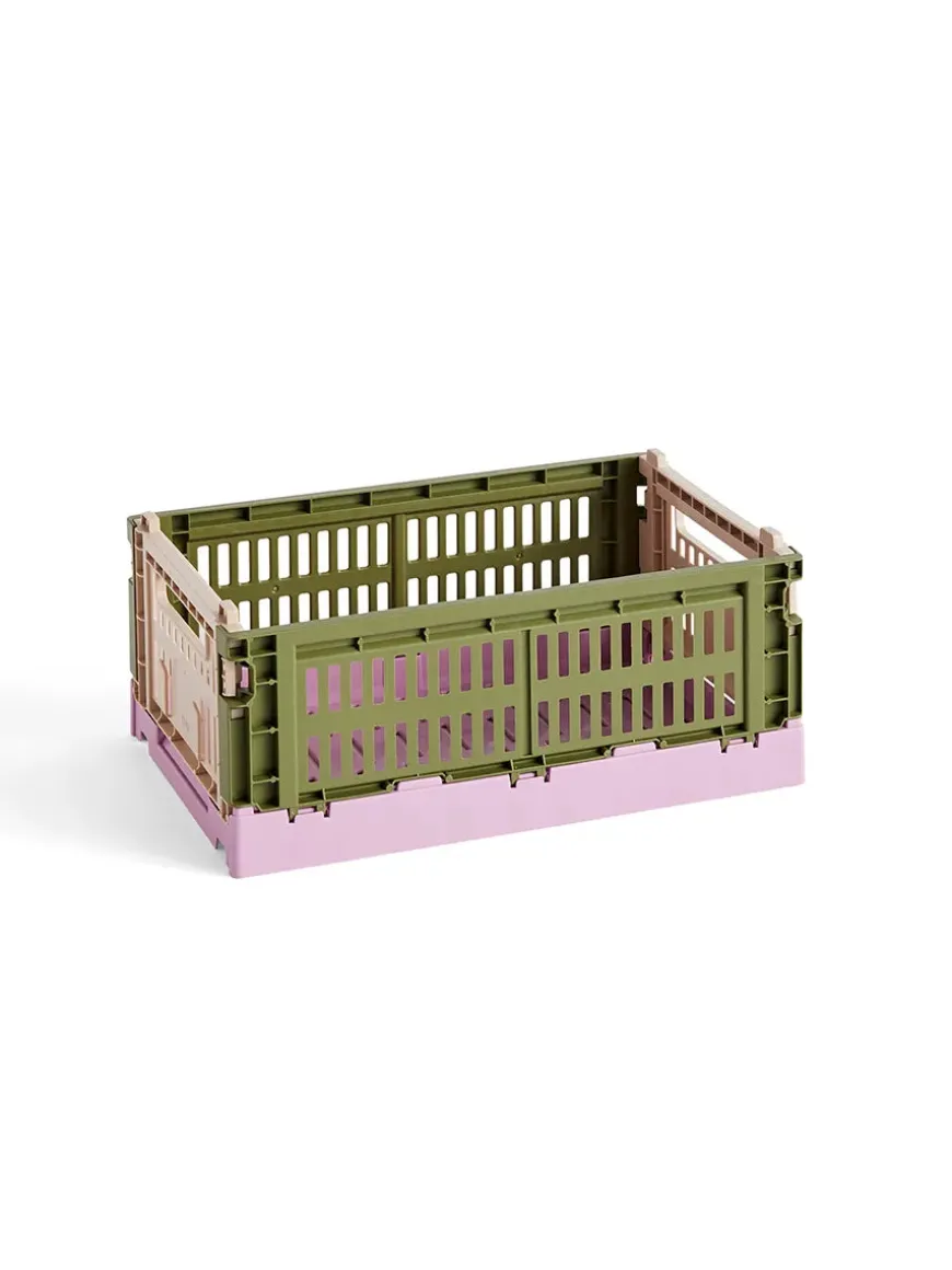 Colour crate S, off white fra Hay