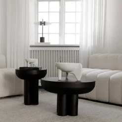 Crown Table, low burned black fra 101 Copenhagen