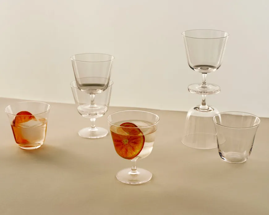 Curve Stem Glass fra Hay