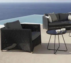 Diamond Loungestol inkl. hynde fra Cane-line