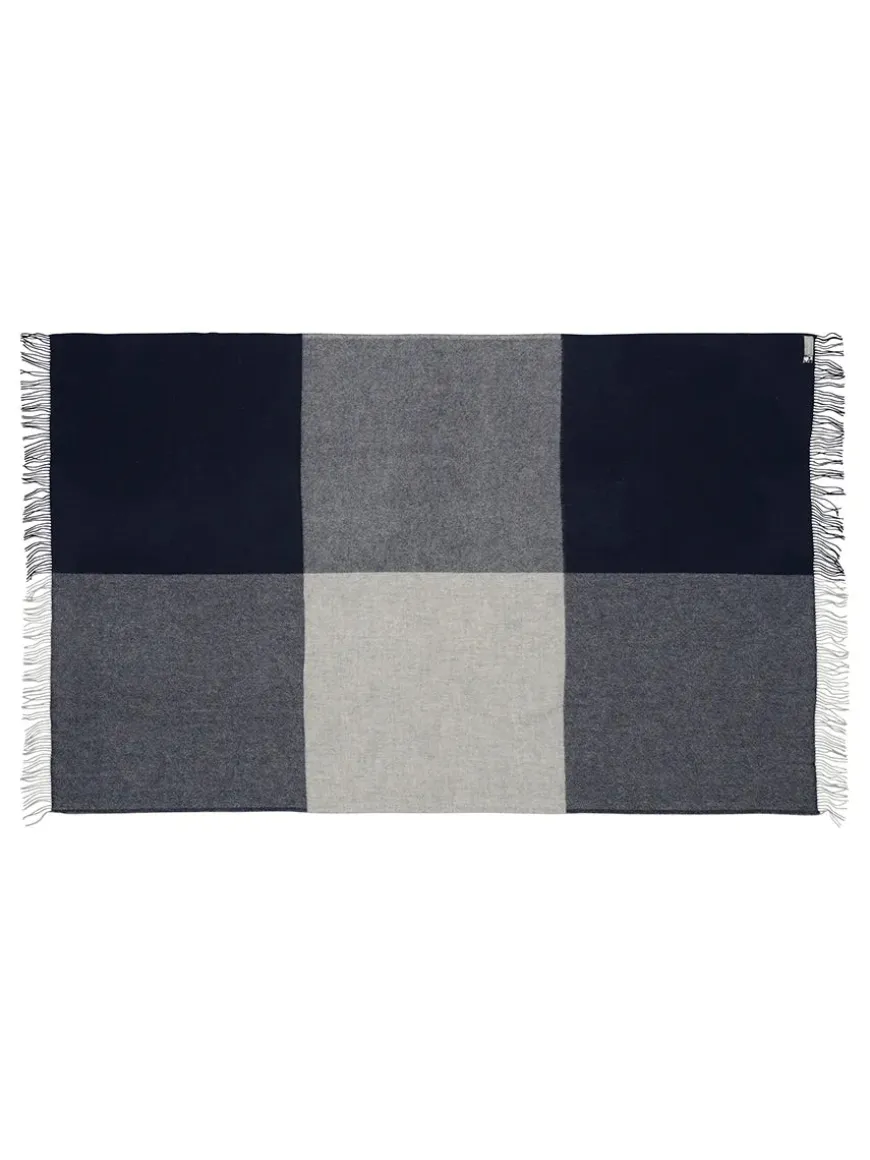 Drejø Plaid, camel fra Silkeborg Uldspinderi