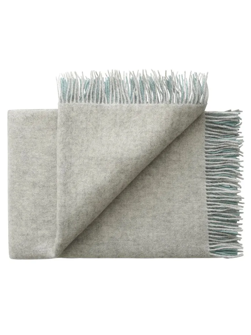 Drejø Plaid, camel fra Silkeborg Uldspinderi