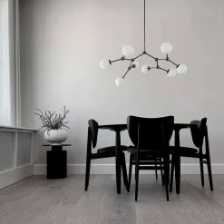 Drop Bulp Chandelier, mini grey fra 101 Copenhagen