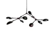 Drop Chandelier, mini burned black fra 101 Copenhagen