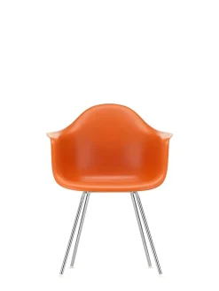 Eames Plastic Armchair DAX, forkromet fra Vitra