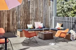 Eames Plastic Armchair LAR, forkromet fra Vitra