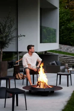 Ember Bålfad, stor fra Cane-line